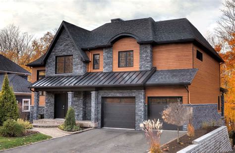 stone siding metal and wood sided house|exterior stone siding for homes.